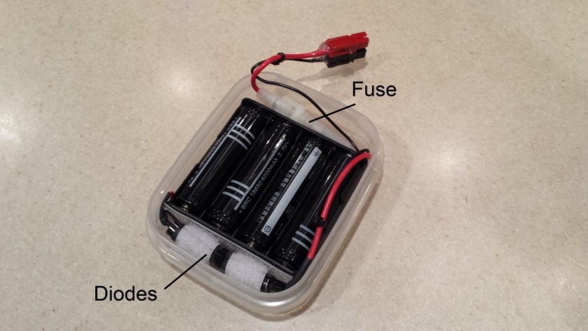 Li-Ion battery pack layout